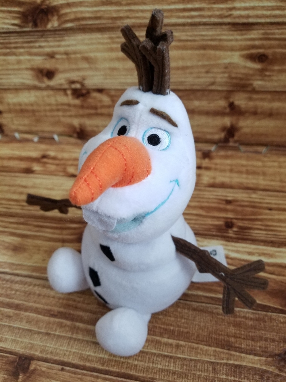 Disney Store Frozen Olaf Snowman Small Plush Stuffed Toy 9 Inch
